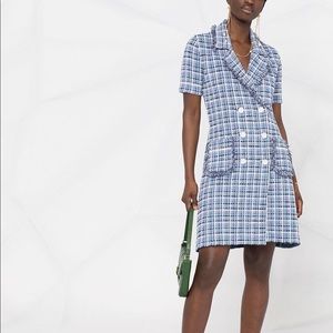 Sandro Plaid Blazer Dress 👗
